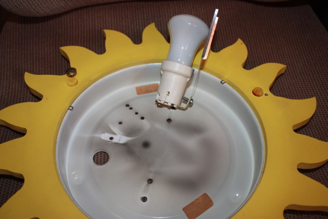 Lampe vorher